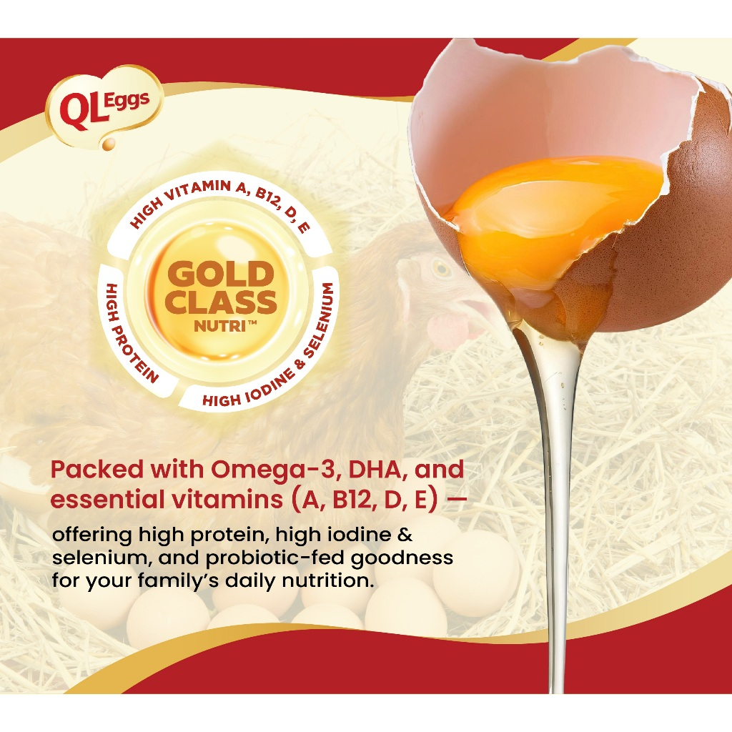 QL Day 1 Egg - Large (40pcs) Fresh Egg Farm Fresh Egg Telur Segar Welfare event, last day