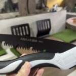 AIRAJ 1pc Industrial Grade Steel Folding Saw, Manual Cutting Tool with Anti-Slip Durable Handle, Three Specifications Available for Outdoor Use, Without Battery photo review